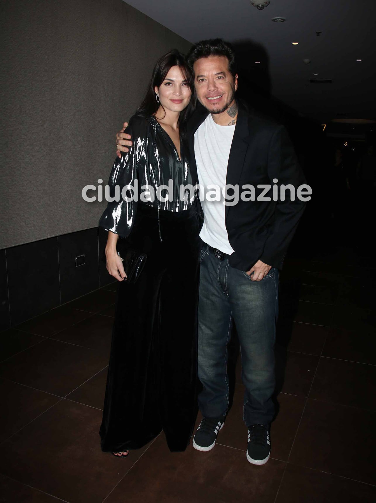 Carla Moure y Sebastián Ortega en la avant premier de El Ángel (Foto: Movilpress)