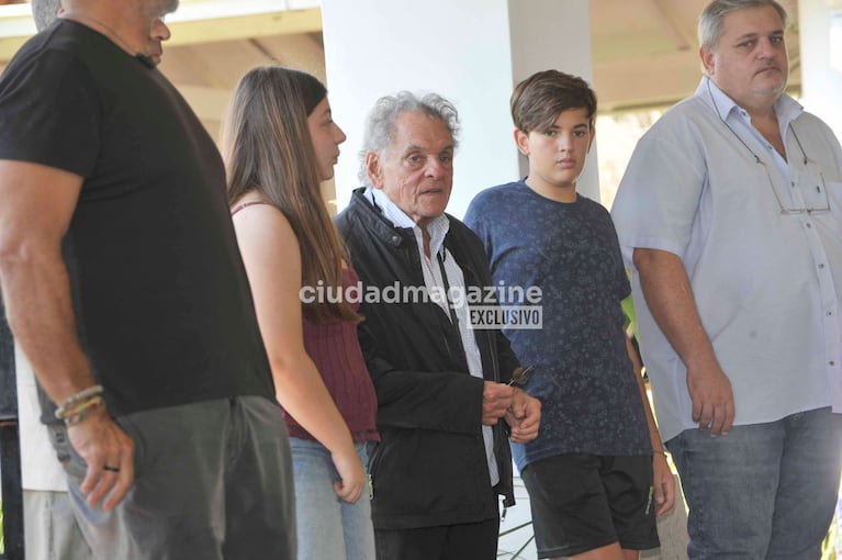 Carlos Gasalla despidió a su hermano Antonio (Foto: Movilpress).