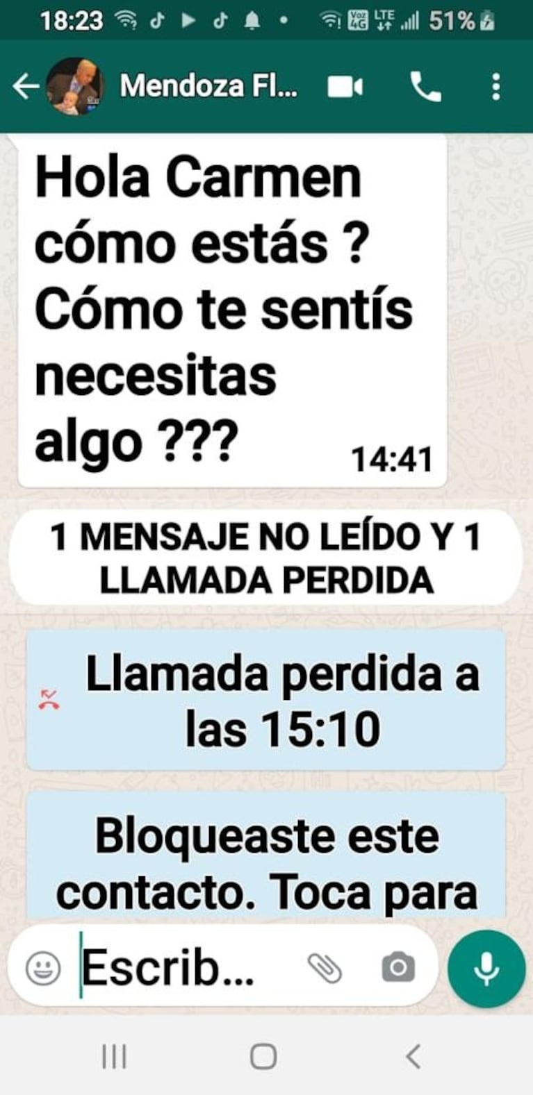 Carmen Barbieri bloqueó a Flavio Mendoza y amenazó con llevarlo a la Justicia: "Ya que lo que más le importa es la plata, le haré un reclamo económico"