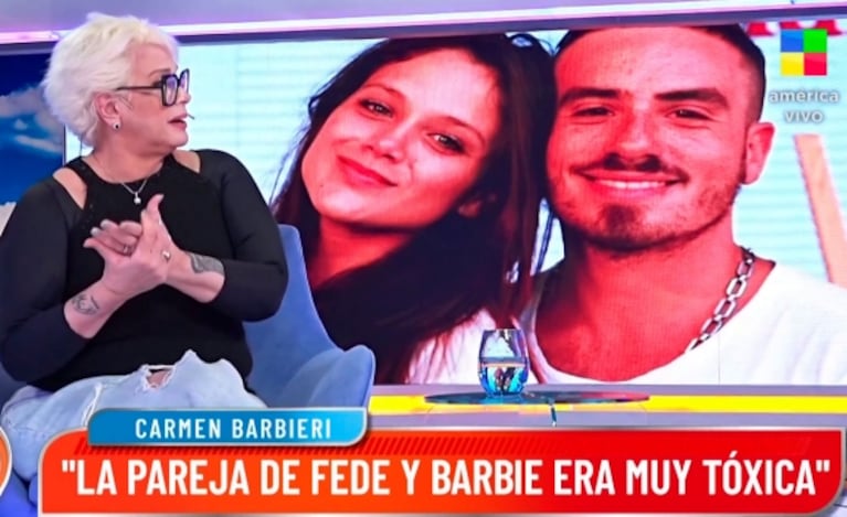Carmen Barbieri habló de la nueva vida de Barbie Vélez, a siete años de la conflictiva separación de Fede Bal