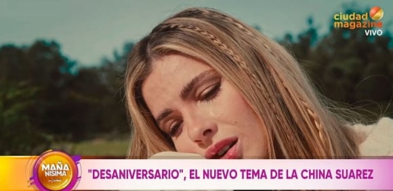 Carmen Barbieri reaccionó sin filtro al escuchar la nueva canción de China Suárez