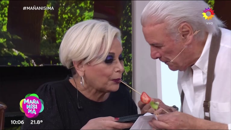 Carmen Barbieri y Alberto Martín en Mañanísima.