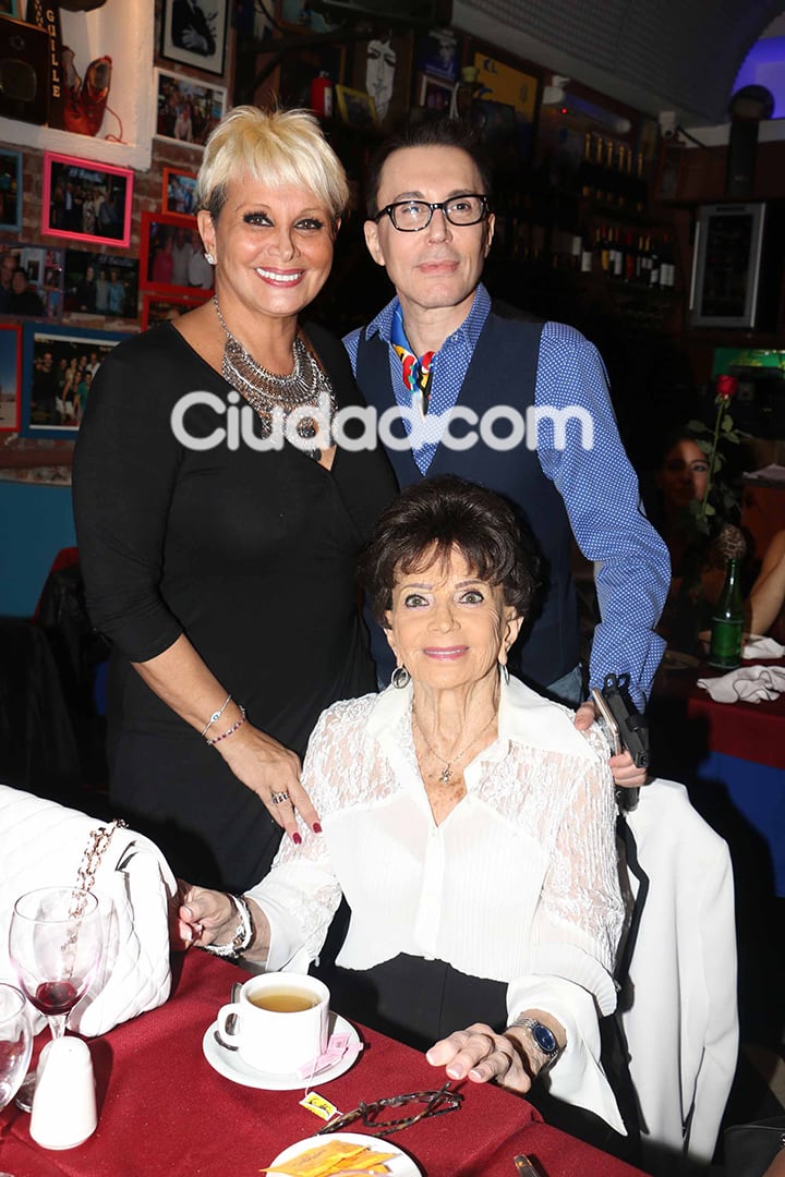 Carmen Barbieri y Marcelo Polino. (Foto: Movilpress)