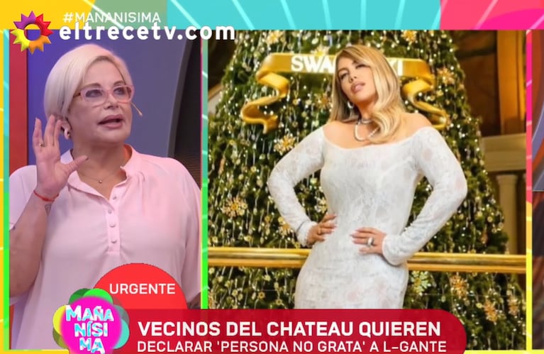 Carmen defendió a Wanda.