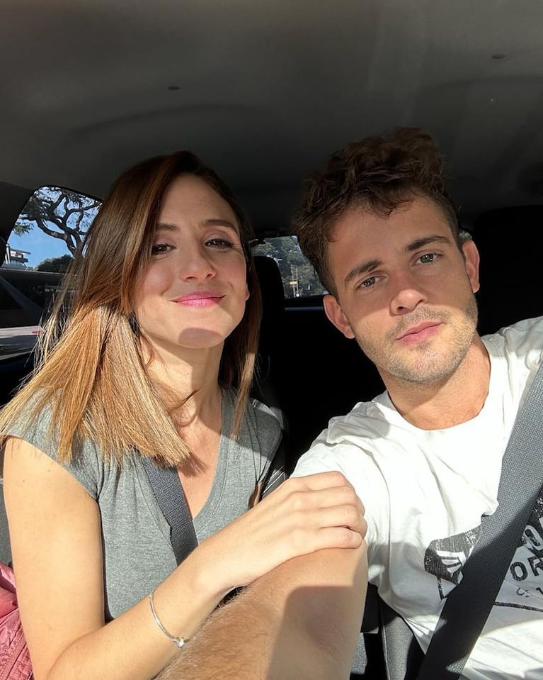 Carolina Amoroso y Guido Covini (Instagram)