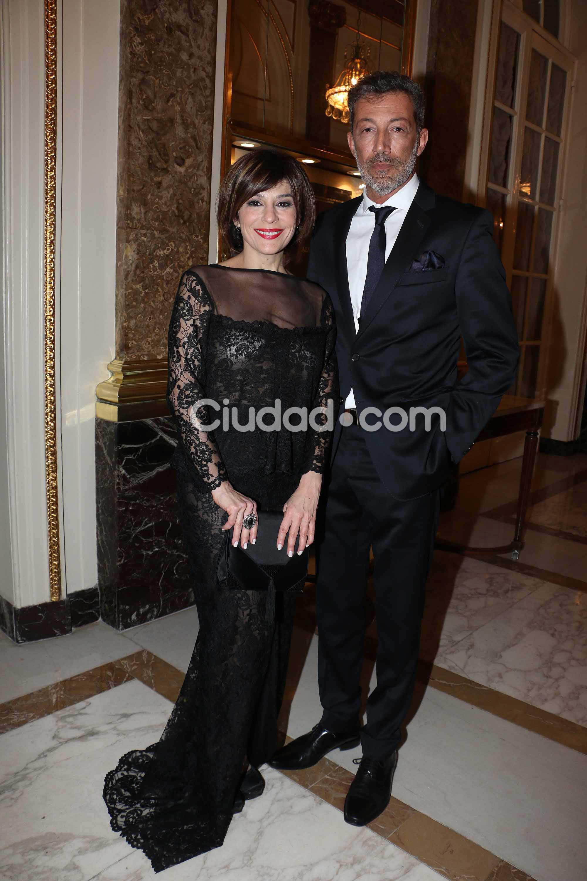 Carolina Papaleo, en la gala de la Casa del teatro. (Foto: Movilpress)