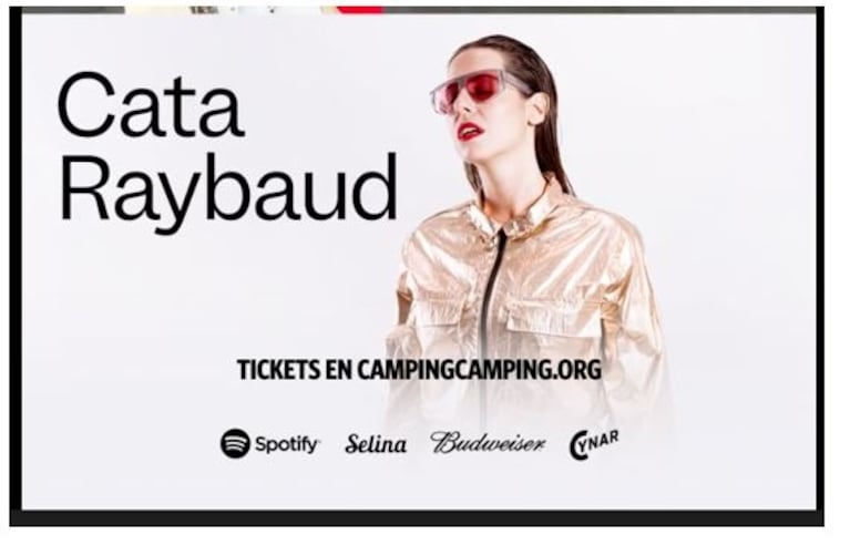 Cata Raybaud presenta las Canciones de Escorpio en Camping: fecha y cómo comprar las entradas