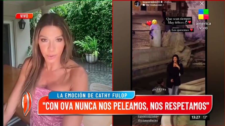 Catherine Fulop habló con Intrusos.