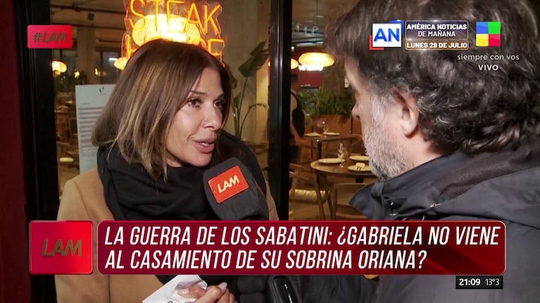 Catherine Fulop habló con LAM.