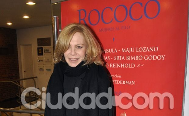 Cecilia Roth fue a ver Rococó.  (Foto: Jennifer Rubio-Ciudad.com)