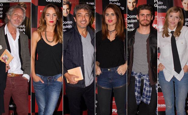 Celebrities en el estreno de Como quien oye llover. (Foto: gentileza .Tiff)