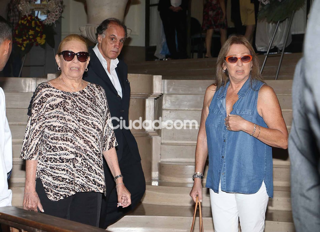 Celia Sofovich, en la despedida de Gerardo Sofovich. (Foto: Movilpress)