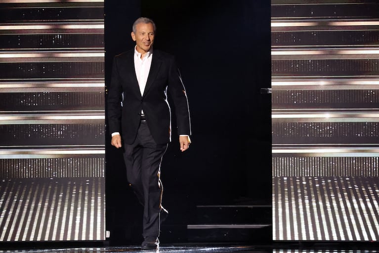 CEO of Disney Bob Iger takes the stage at the 2024 Disney Legends Awards during Disney's D23 Expo in Anaheim, California, U.S., August 11, 2024. REUTERS/Mario Anzuoni