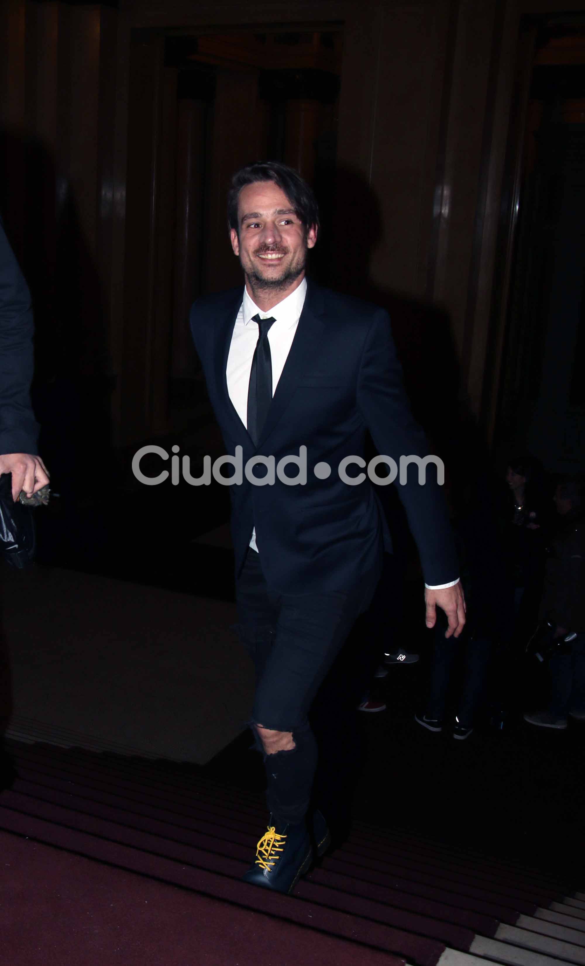 Chano en la gala del Teatro Colón. (Foto: Movil Press / Ciudad.com)