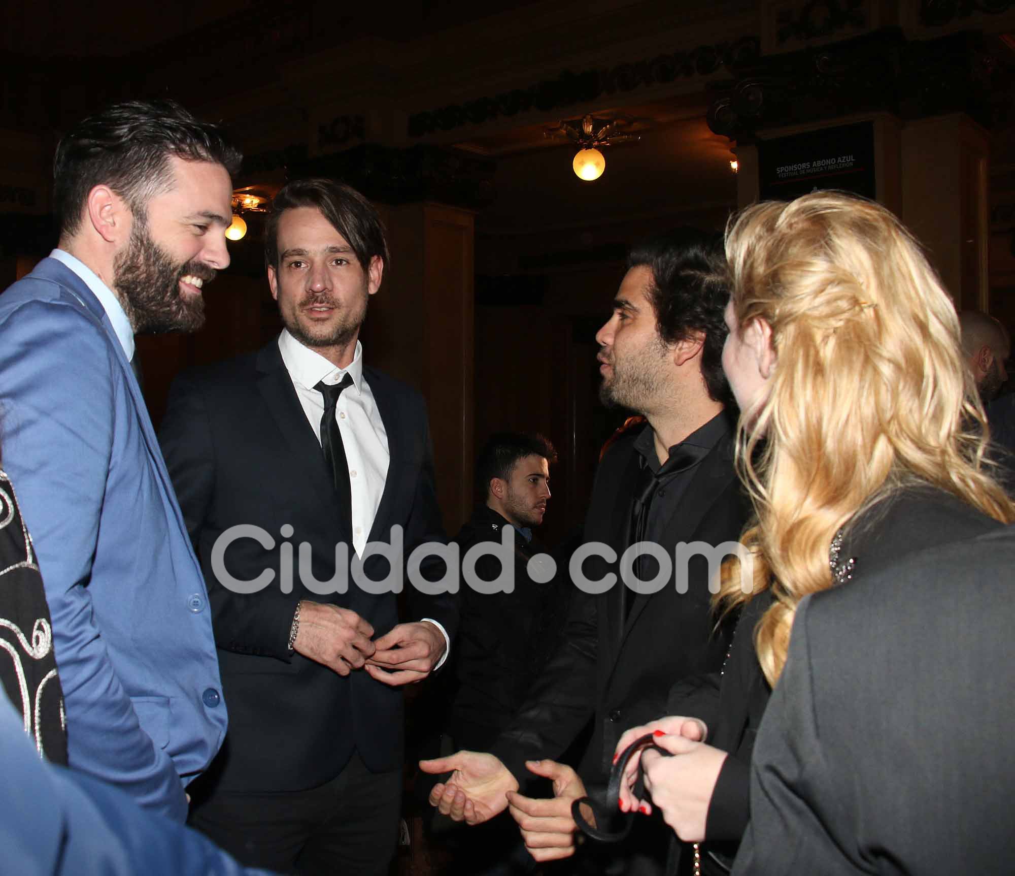 Chano en la gala del Teatro Colón. (Foto: Movil Press / Ciudad.com)