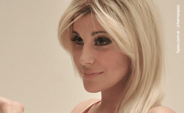 Charlotte Caniggia, en el back de Despedida de casado. (Foto: Hernán Paz para VIG Comunicaciones) 