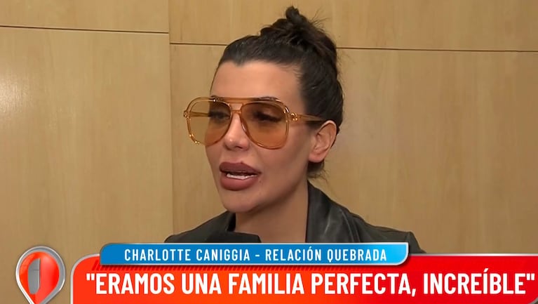 Charlotte Caniggia habló con dolor de la nula relación con sus padres: “Ellos tomaron distancia”