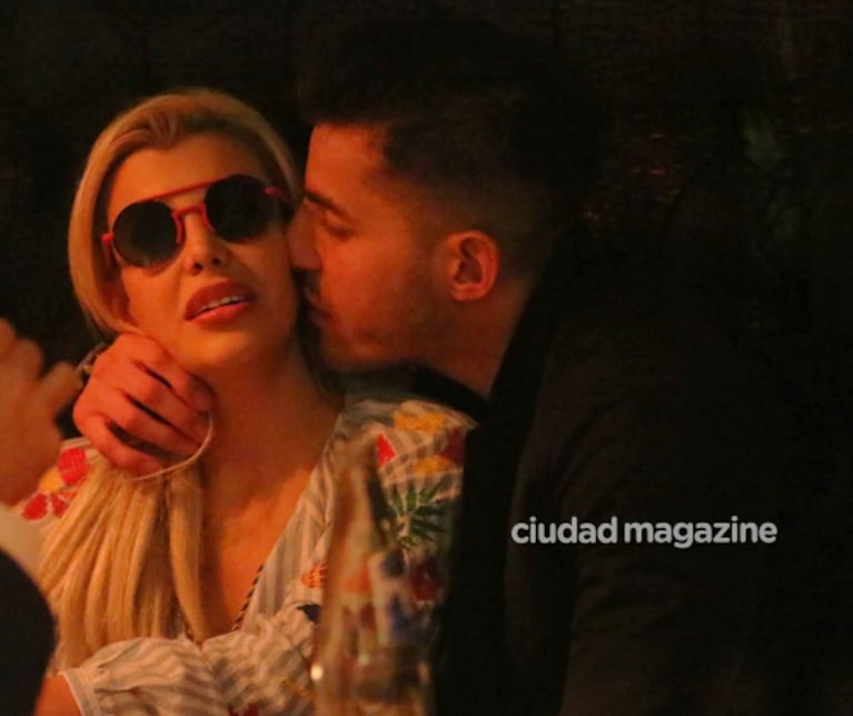 Charlotte Caniggia y Lhoan se mostraron juntos tras las polémicas versiones de violencia de género 