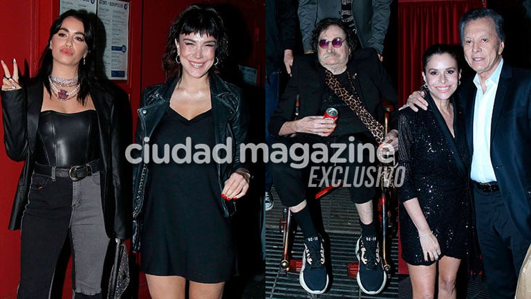 Charly García celebró su cumpleaños rodeado de famosos (Fotos: Movilpress).