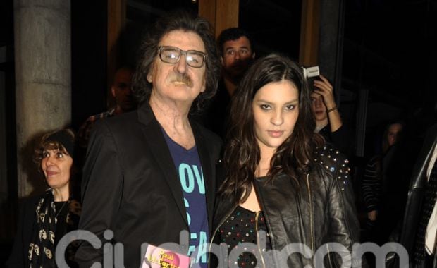 Charly García y Mecha, su novia, celebraron el cumple del músico (Foto: Jennifer Rubio). 