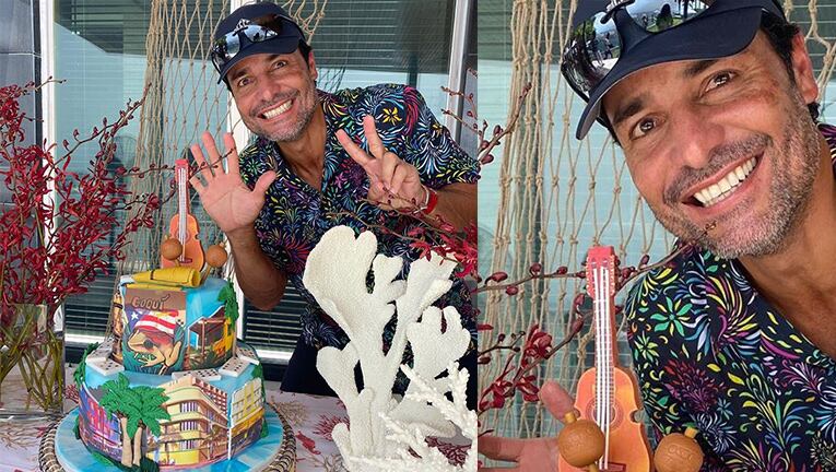 Chayanne festejó sus 52 años en familia.