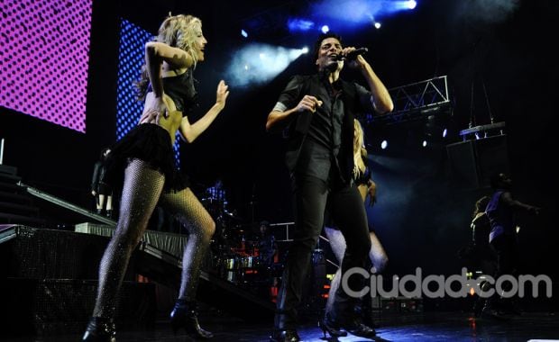 Chayanne hizo delirar al público en el Luna Park. (Foto: Jennifer Rubio)