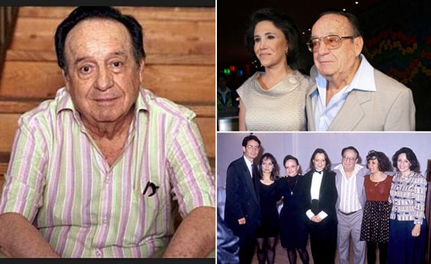 Chespirito y los herederos de su fortuna. (Foto: Web)