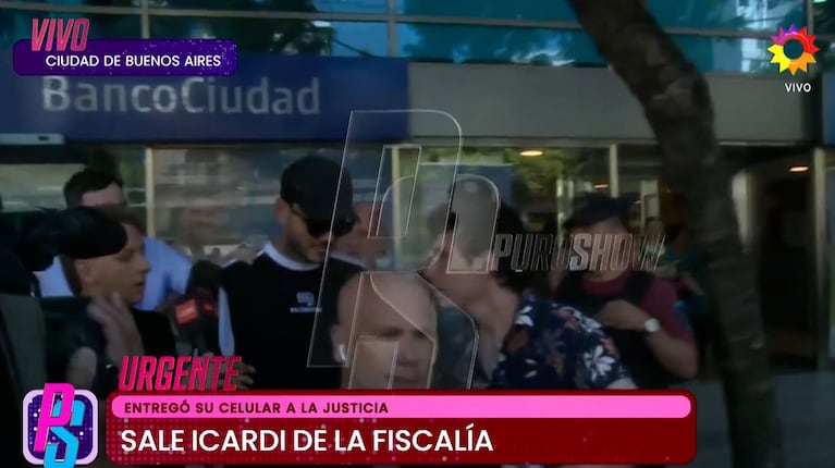 China Suárez llevó a Mauro Icardi a la fiscalía y un sorpresivo gesto llamó la atención: el video