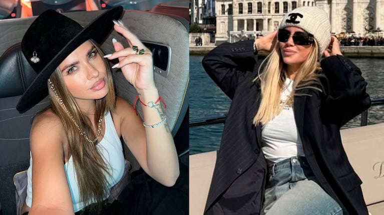 China Suárez mostró sus primeras horas en Turquía y una coincidencia con Wanda Nara llamó la atención. Foto: IG | sangrejaponesa y wanda_nara