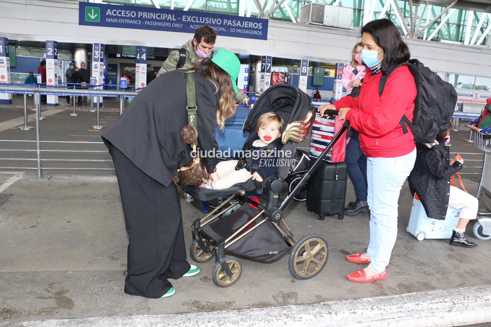 China Suárez partió rumbo a España tras su ruptura de Benjamín Vicuña (Fotos: Movilpress).