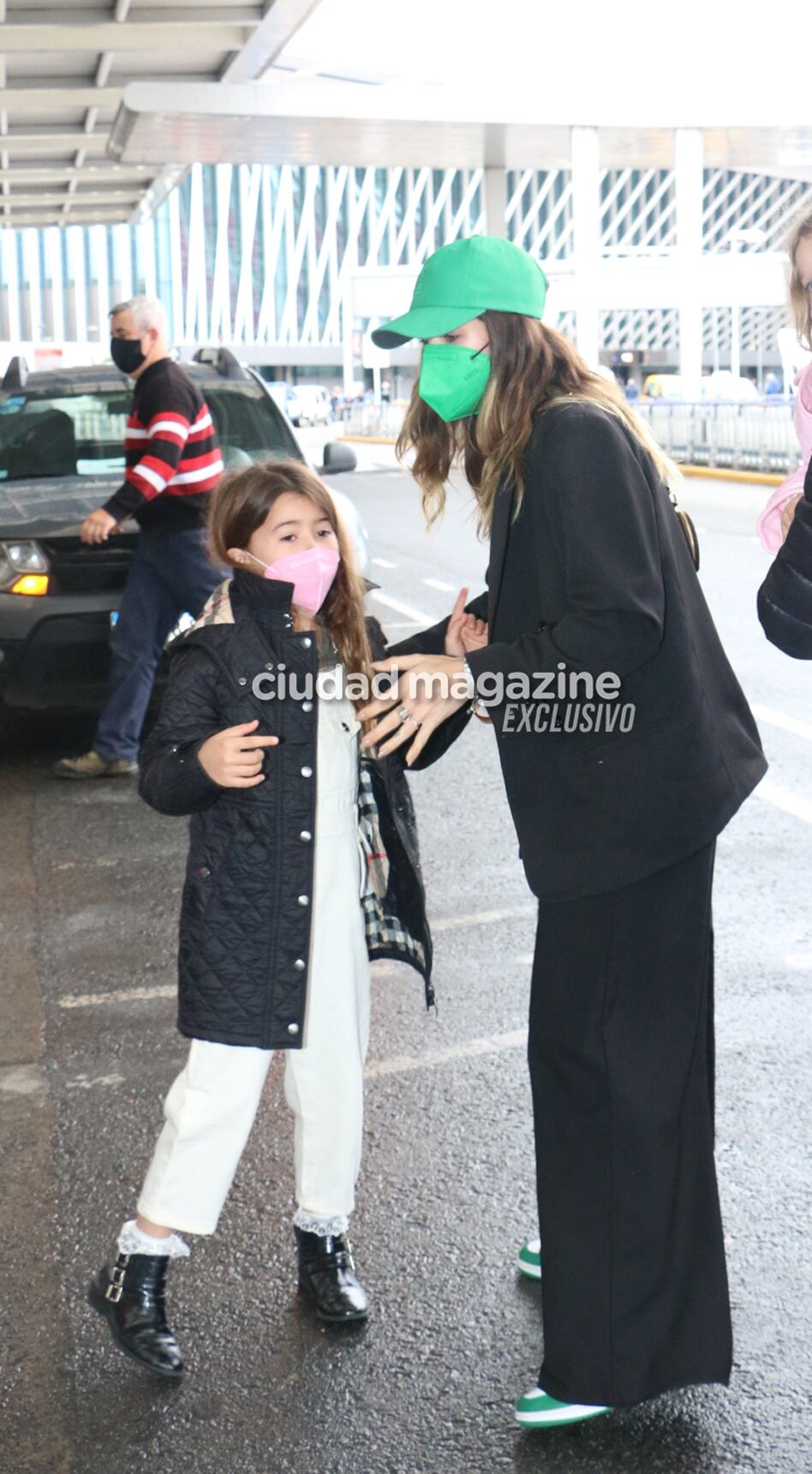 China Suárez partió rumbo a España tras su ruptura de Benjamín Vicuña (Fotos: Movilpress).