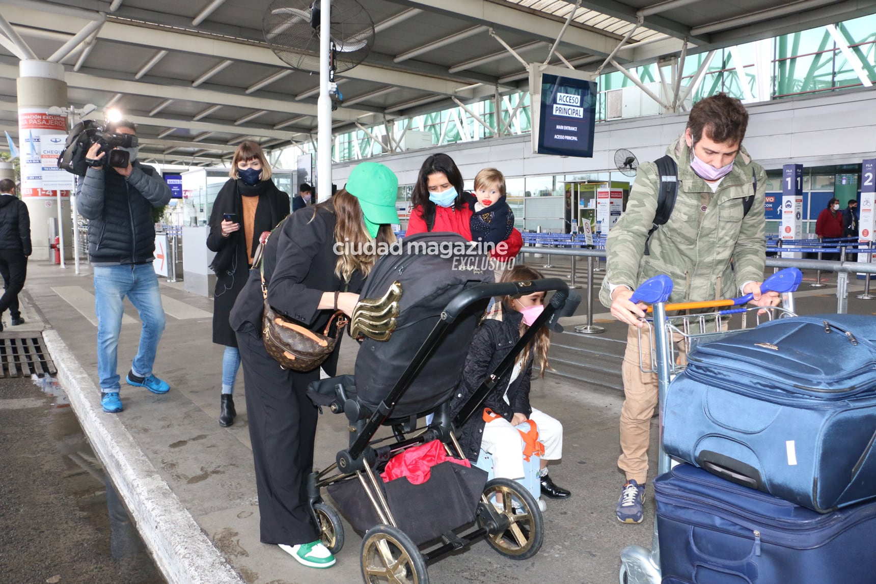 China Suárez partió rumbo a España tras su ruptura de Benjamín Vicuña (Fotos: Movilpress).