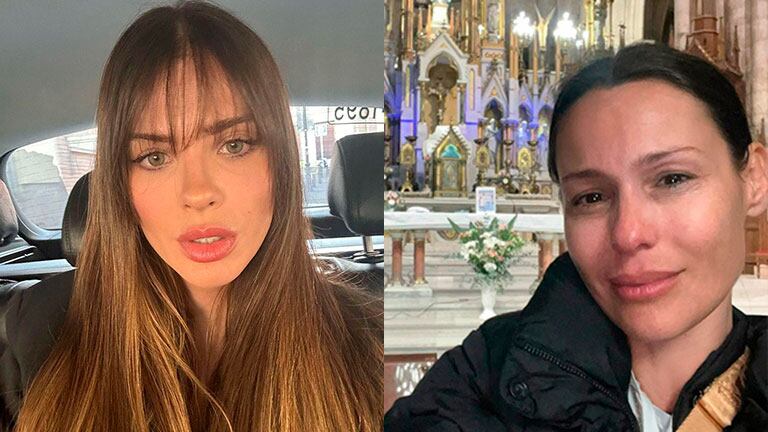 China Suárez se acercó a Pampita vía Instagram ante su emotivo posteo.