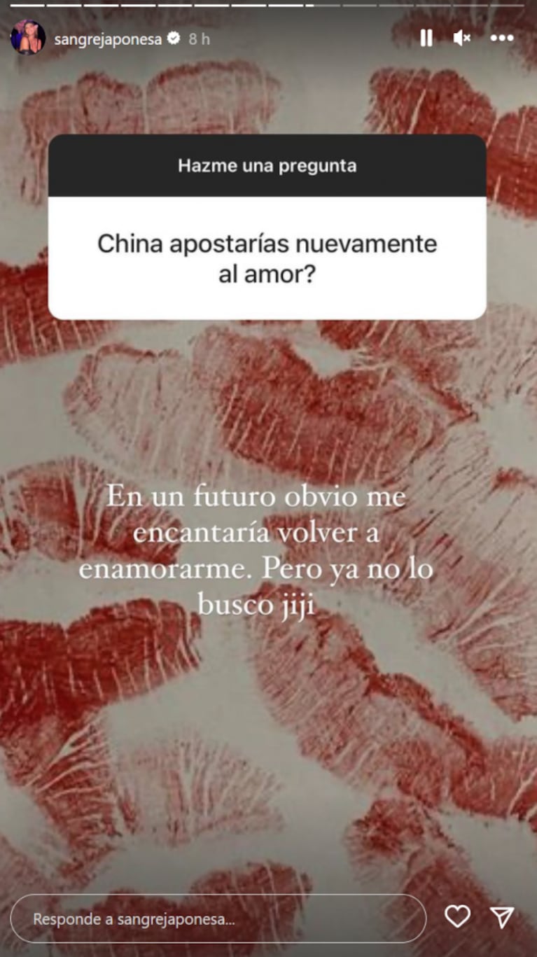 China Suárez sorprendió al revelar si volvería a apostar al amor tras su separación de Rusherking