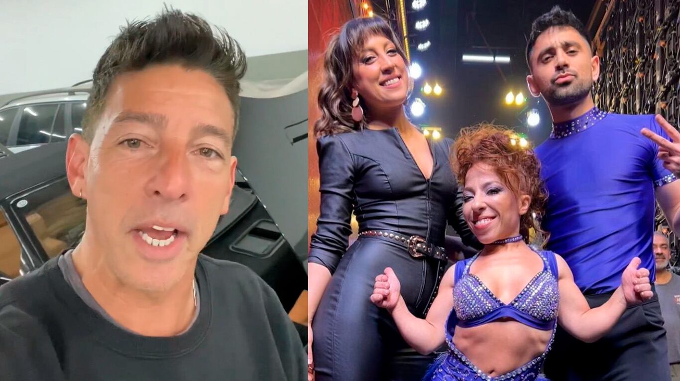 Chino D’Angelo hizo un desafortunado comentario sobre Noelia Pomba en Bailando 2023 y fue muy criticado.