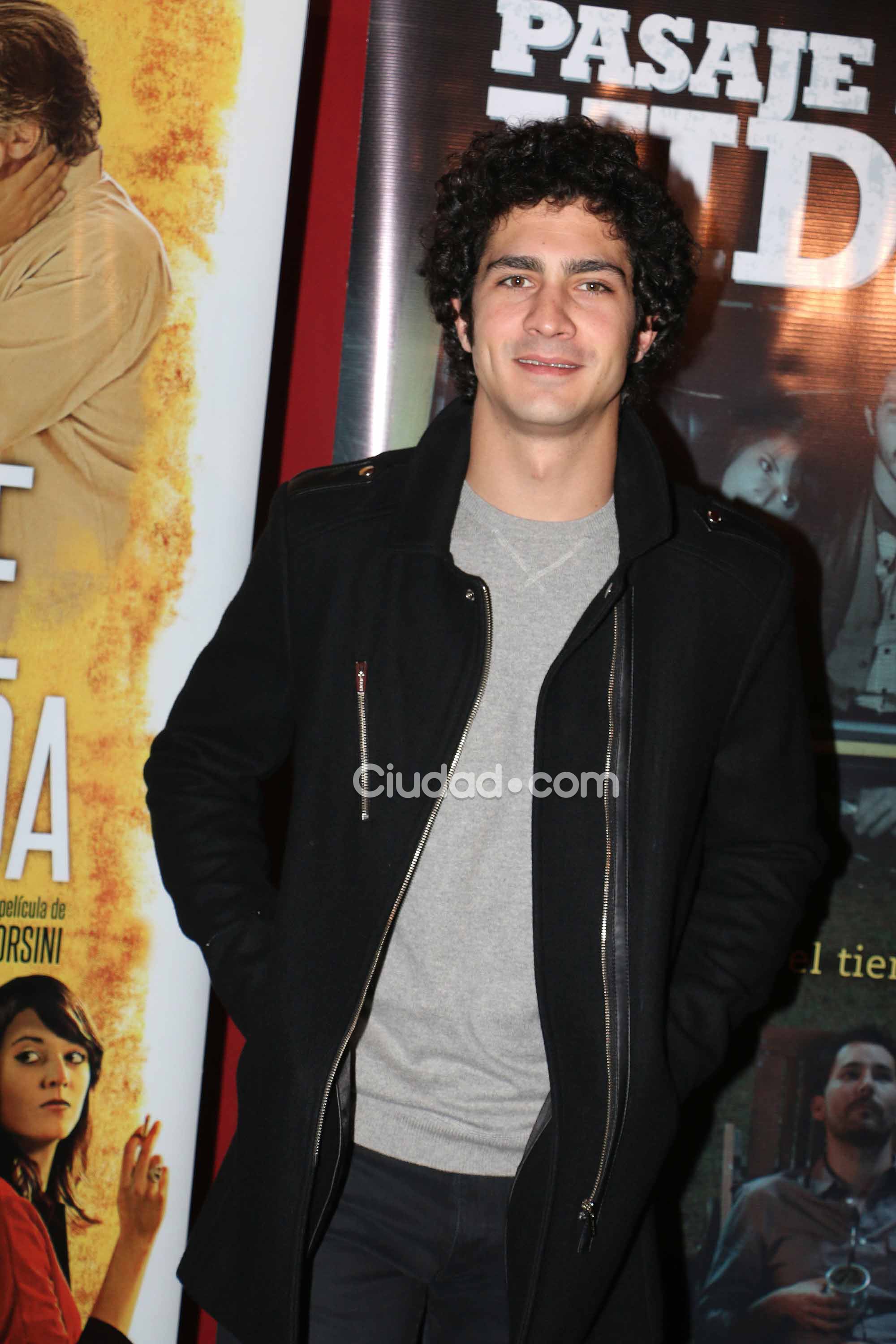 Chino Darín, en la avant premiere de Pasaje de vida (Foto: Movilpress)