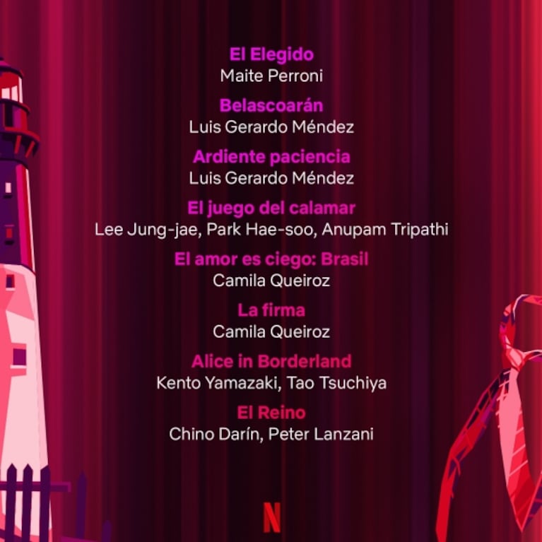 Chino Darín y Peter Lanzani conducirán Tudum, un evento global para fans de Netflix