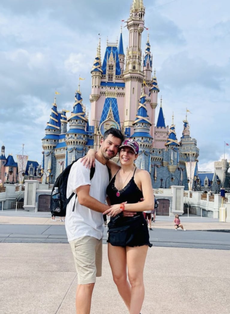 Chino Leunis cumplió su sueño de viajar a Disney con su familia ensamblada: las fotos de una luna de miel distinta 