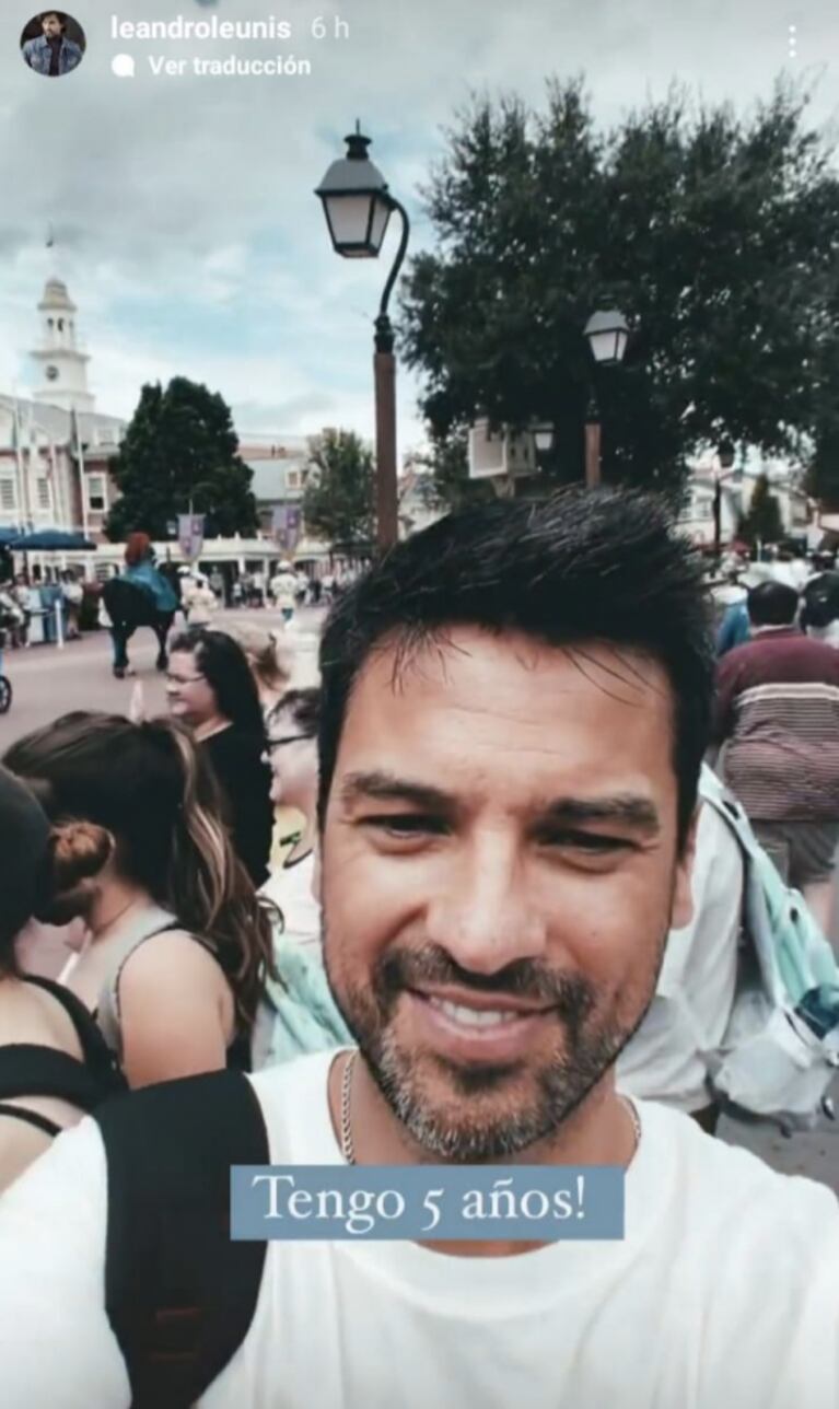 Chino Leunis cumplió su sueño de viajar a Disney con su familia ensamblada: las fotos de una luna de miel distinta 