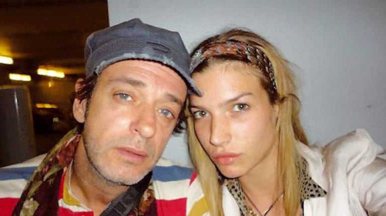 Chloé Bello y Gustavo Cerati.