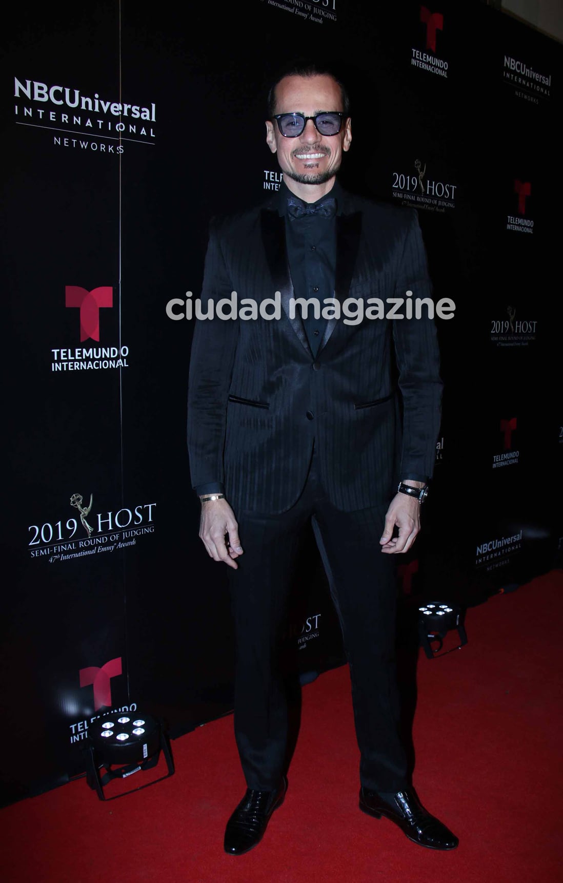 Christian Sancho, en la Gala de votación de los Emmy Internacionales (Foto: Movilpress)