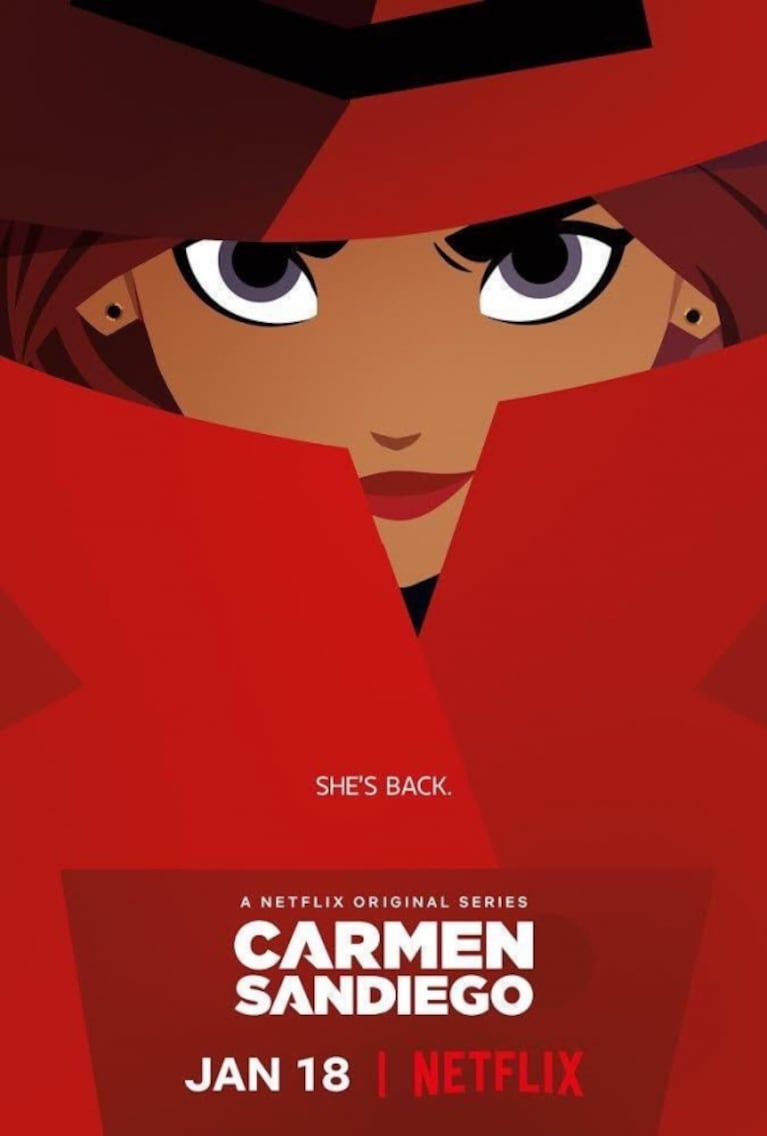 Cinco datos del regreso de Carmen Sandiego, la exitosa serie animada, de la mano de Netflix