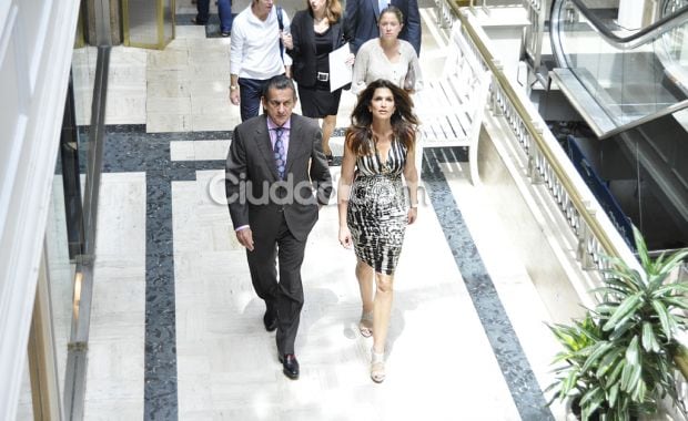 Cindy Crawford, en Patio Bullrich. (Foto: Jennifer Rubio)