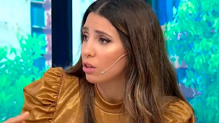 Cinthia Fernández en Nosotros a la Mañana.