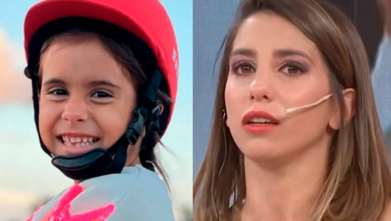 Cinthia Fernández expresó su angustia mientras su hija permanece internada.