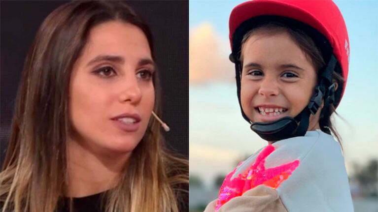 Cinthia Fernández habló de la salud de su hija y le dedicó un dulce posteo.