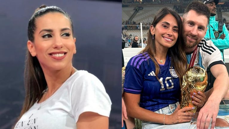 Cinthia Fernández le dedicó un dulce mensaje a Anto Roccuzzo, recibió respuesta y se quebró en llanto.