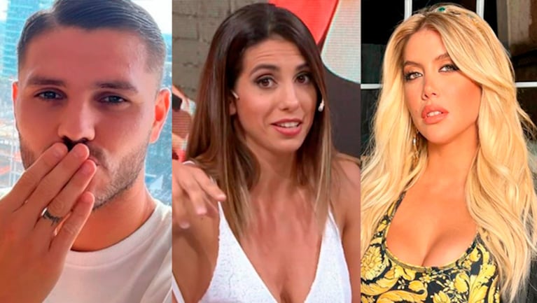 Cinthia Fernández, letal con Mauro Icardi tras exponer chats con Wanda Nara.