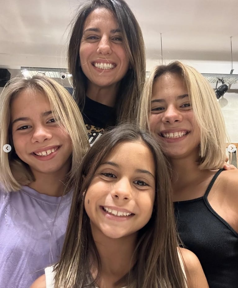 Cinthia Fernández mostró el radical cambio de look de sus hijas e hizo un fuerte descargo