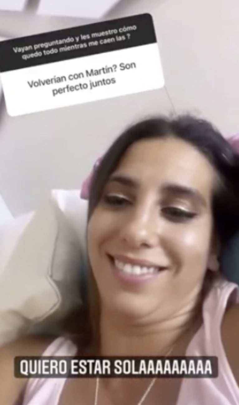 Cinthia Fernández reveló por qué no podría volver a estar de novia con Martín Baclini: "Tiene una filosofía de vida que no va con la mía"